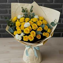 Букет цветов из:  Розы в Елизаветинском