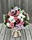 Букет цветов из: Альстромерии, Гвоздики, Розы и Хризантемы в Елизаветинском