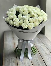 Букет 35 Белых роз в Елизаветинском
