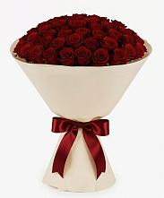 Букет 101 Бордовая роза Блэк Бакарра в Елизаветинском