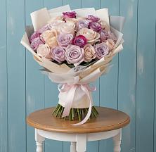 Букет цветов из:  Розы в Елизаветинском