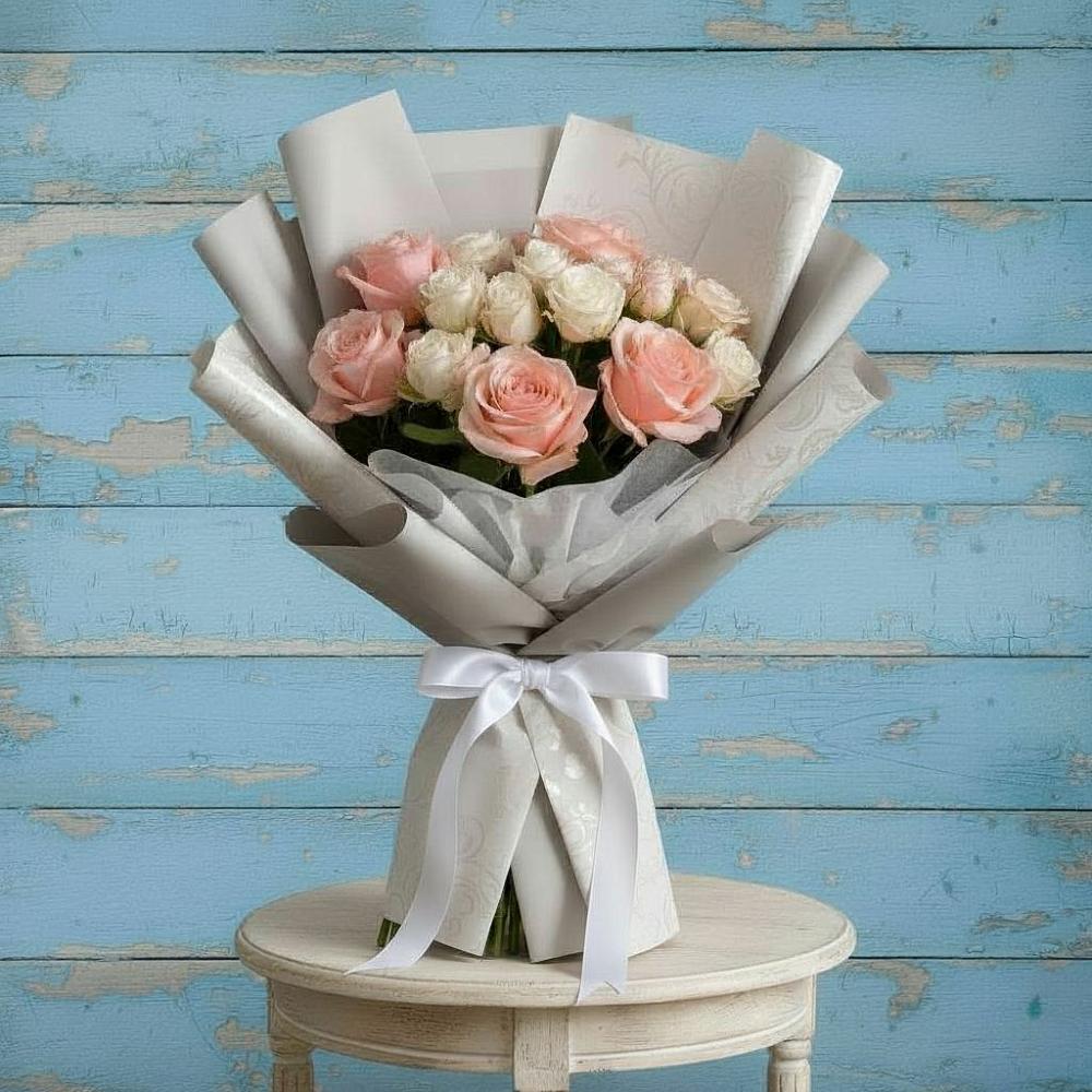 Букет цветов из: Розы в Елизаветинском