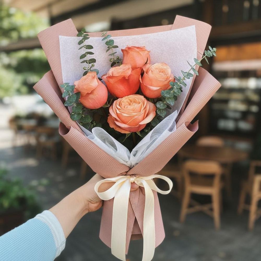 Букет цветов из: Розы в Елизаветинском