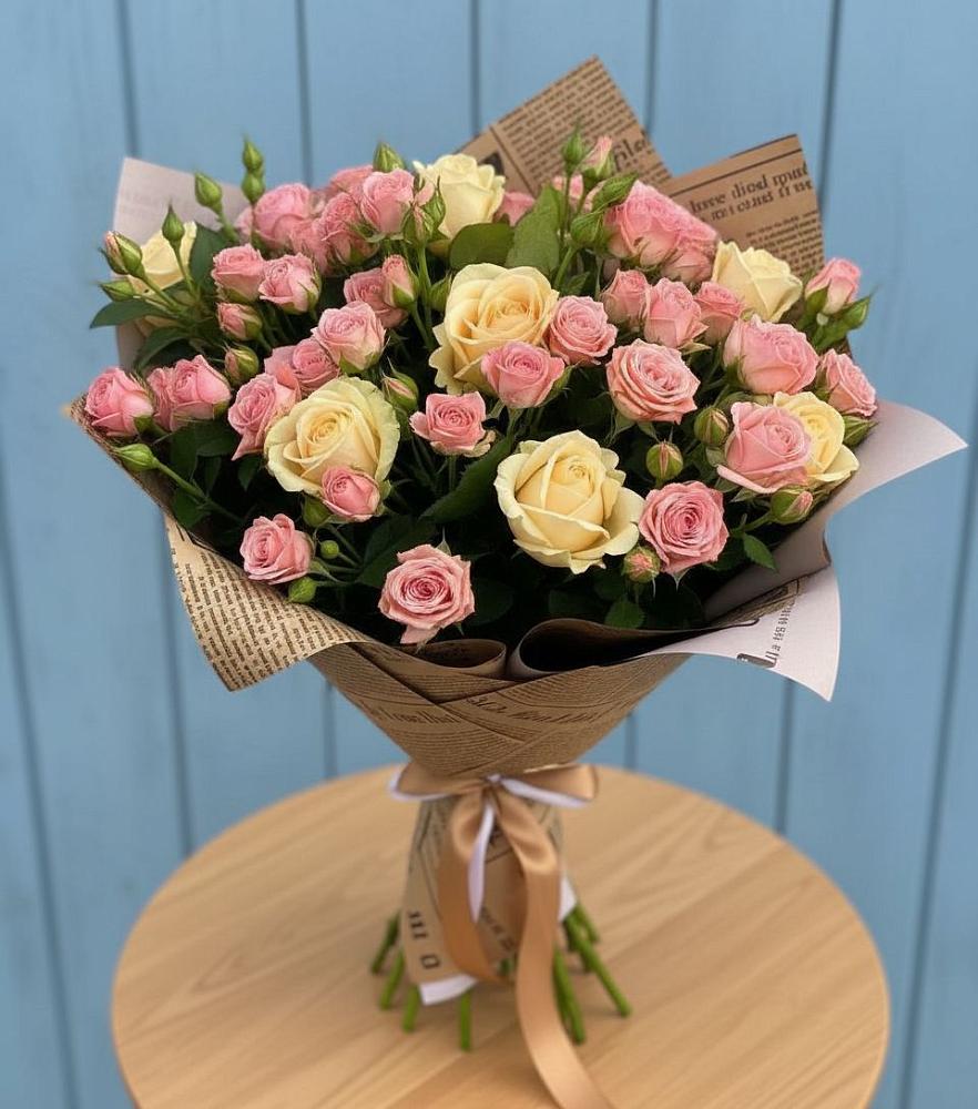 Букет цветов из: Розы в Елизаветинском