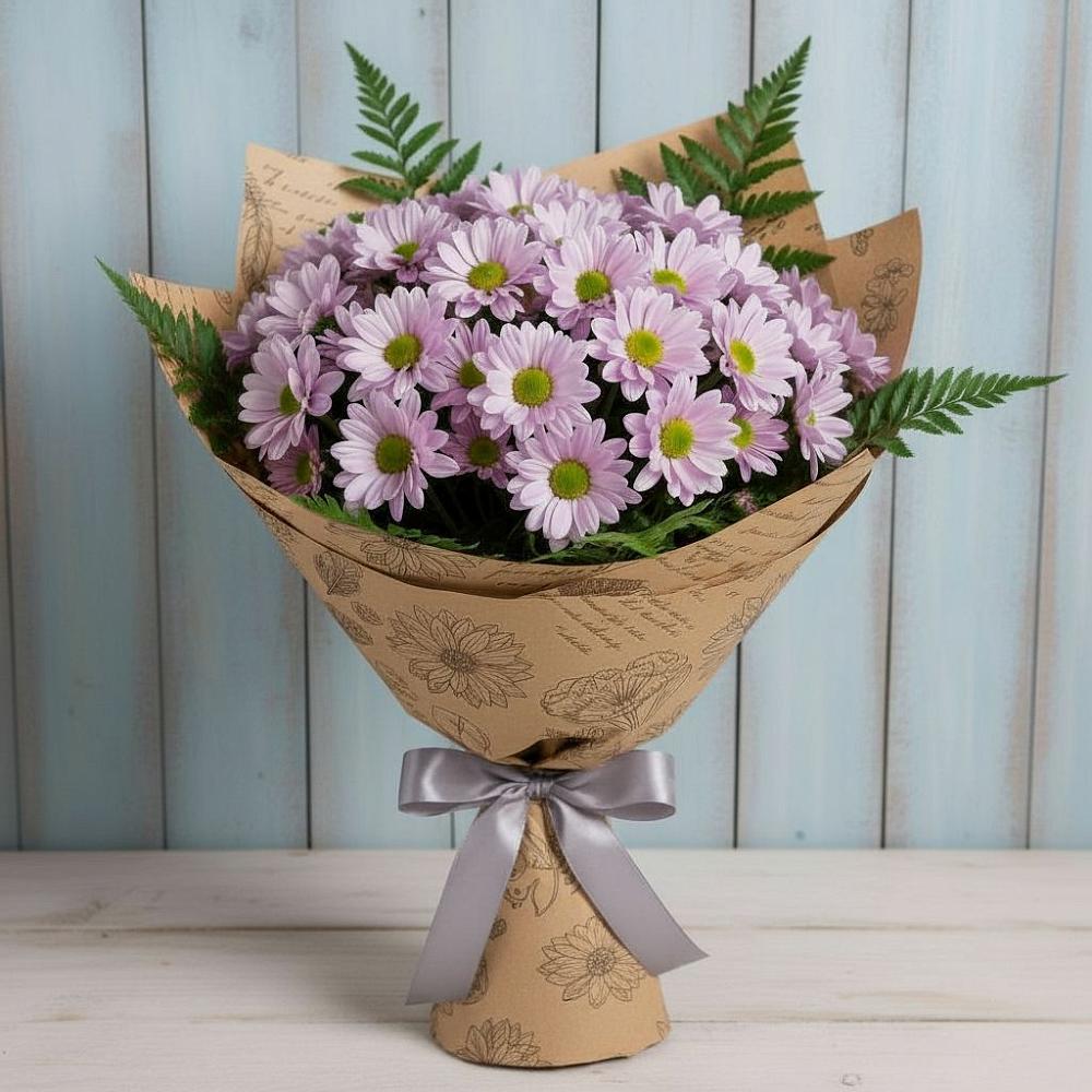 Букет цветов из: Хризантемы в Елизаветинском