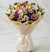 Букет цветов из:  Альстромерии #REPLACE_PRED# Елизаветинском