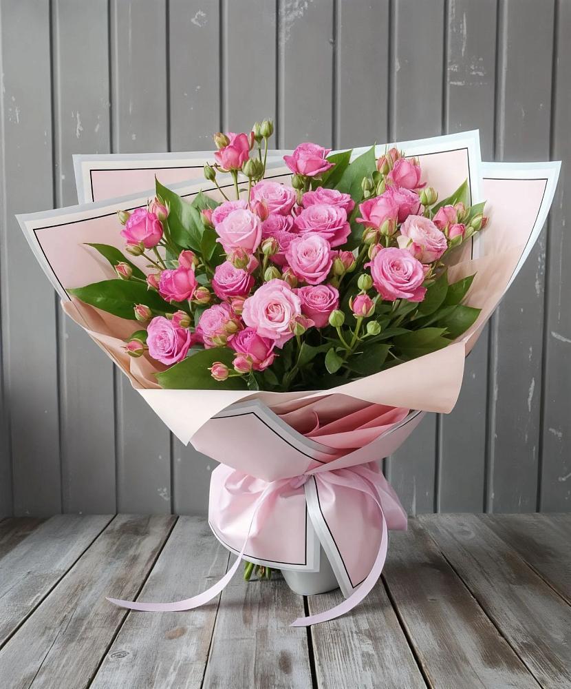 Букет Розовый кустик в Елизаветинском