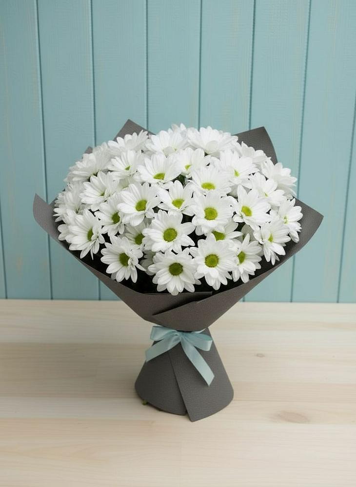 Букет цветов из: Хризантемы в Елизаветинском