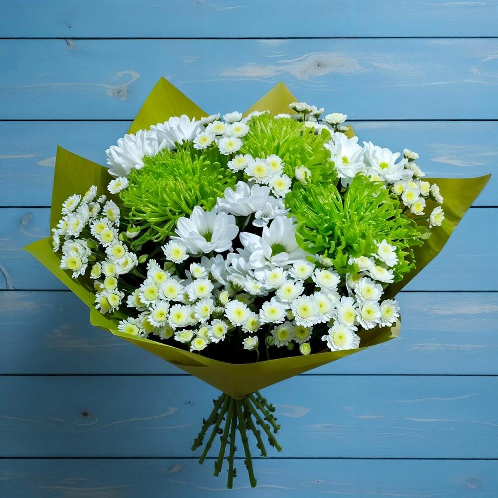 Букет цветов из: Хризантемы в Елизаветинском