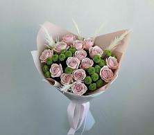 Букет цветов из:  Розы и Хризантемы в Елизаветинском