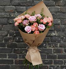 Букет цветов из:  Розы в Елизаветинском
