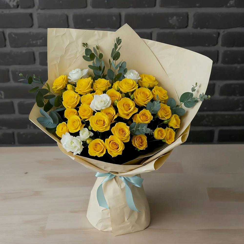 Букет цветов из: Розы в Елизаветинском