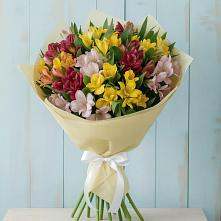 Букет цветов из:  Альстромерии в Елизаветинском