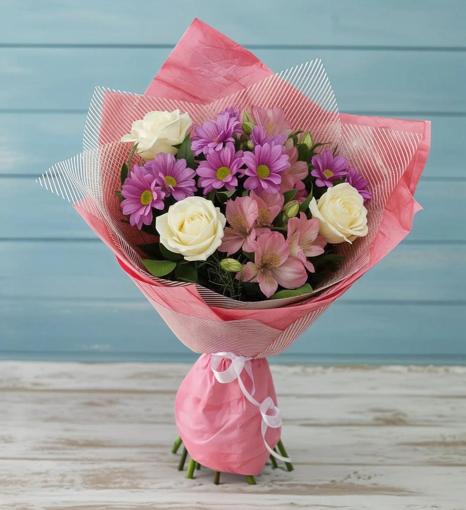 Букет цветов из: Герберы в Елизаветинском