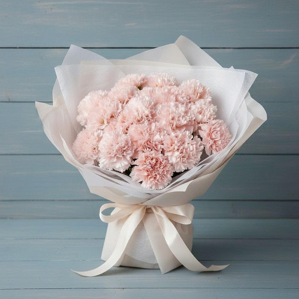 Букет цветов из: Гвоздики в Елизаветинском