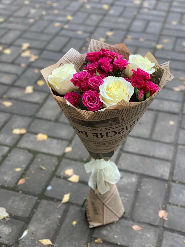 Букет цветов из: Розы в Елизаветинском