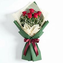 Букет цветов из:  Розы в Елизаветинском